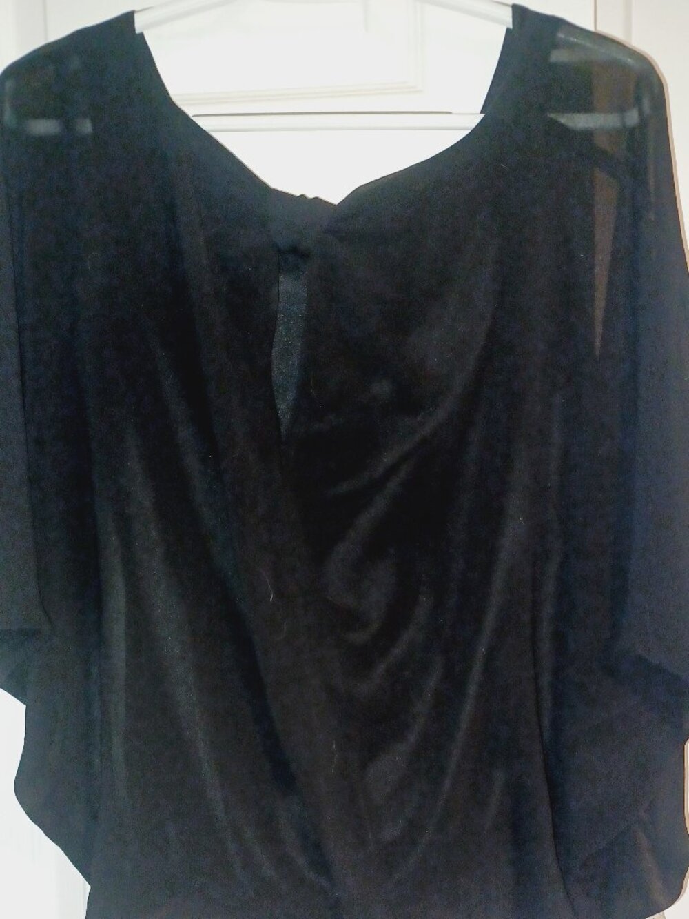 le chateau Black Women’s Top/sheer fabric as well